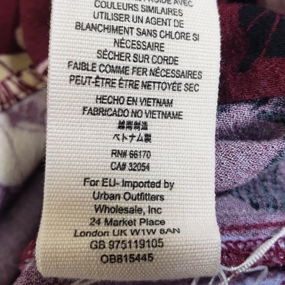 Free People Boho Floral Tunic Top XS - Picture 8 of 8